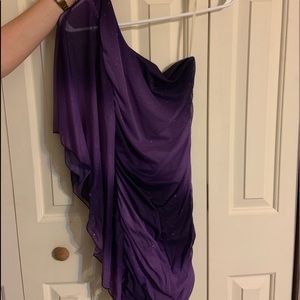 Short one sleeve dress